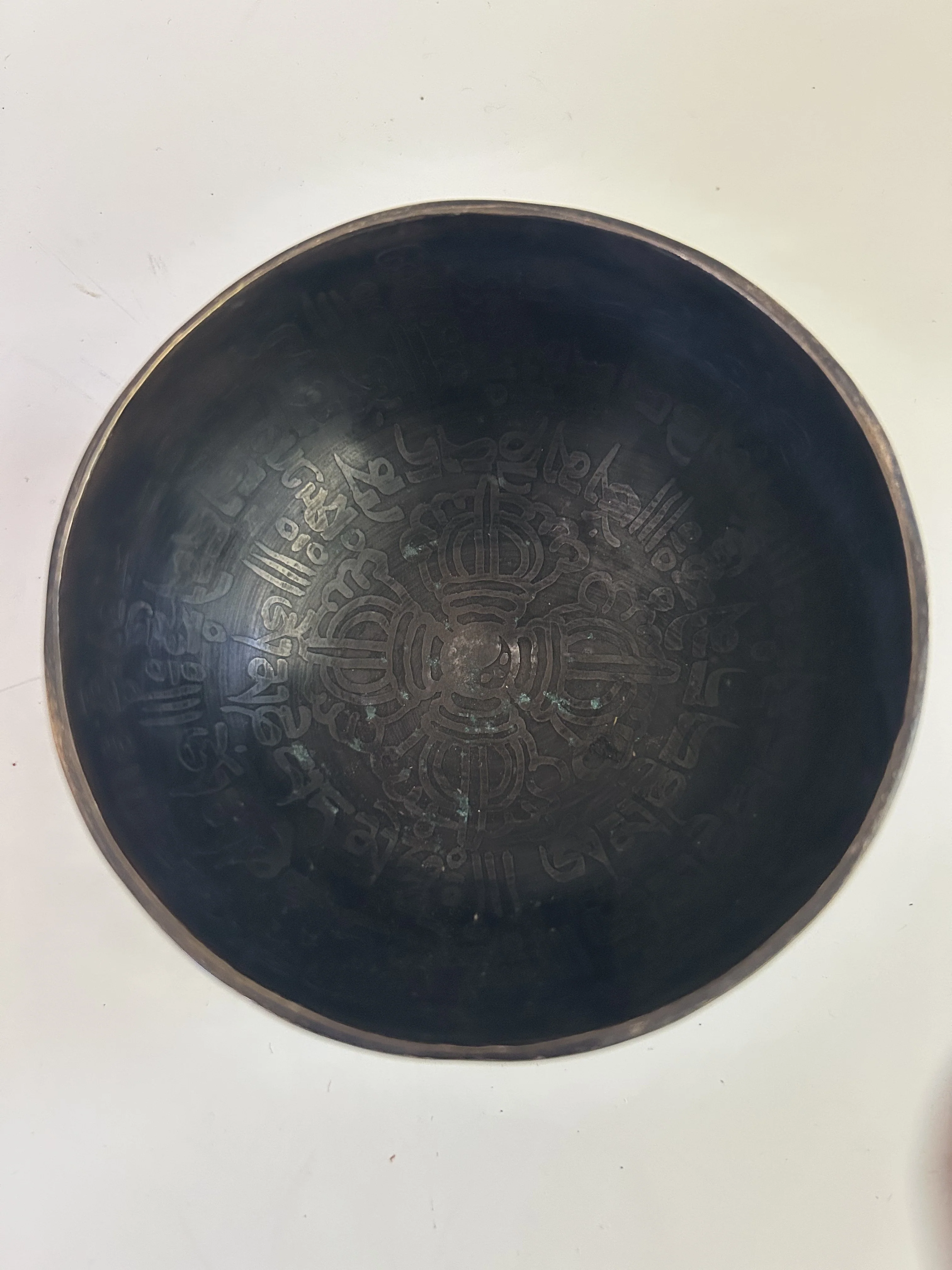 4.25 Inch Bronze C5 One Of A Kind Singing Bowl CUSTOM-0008