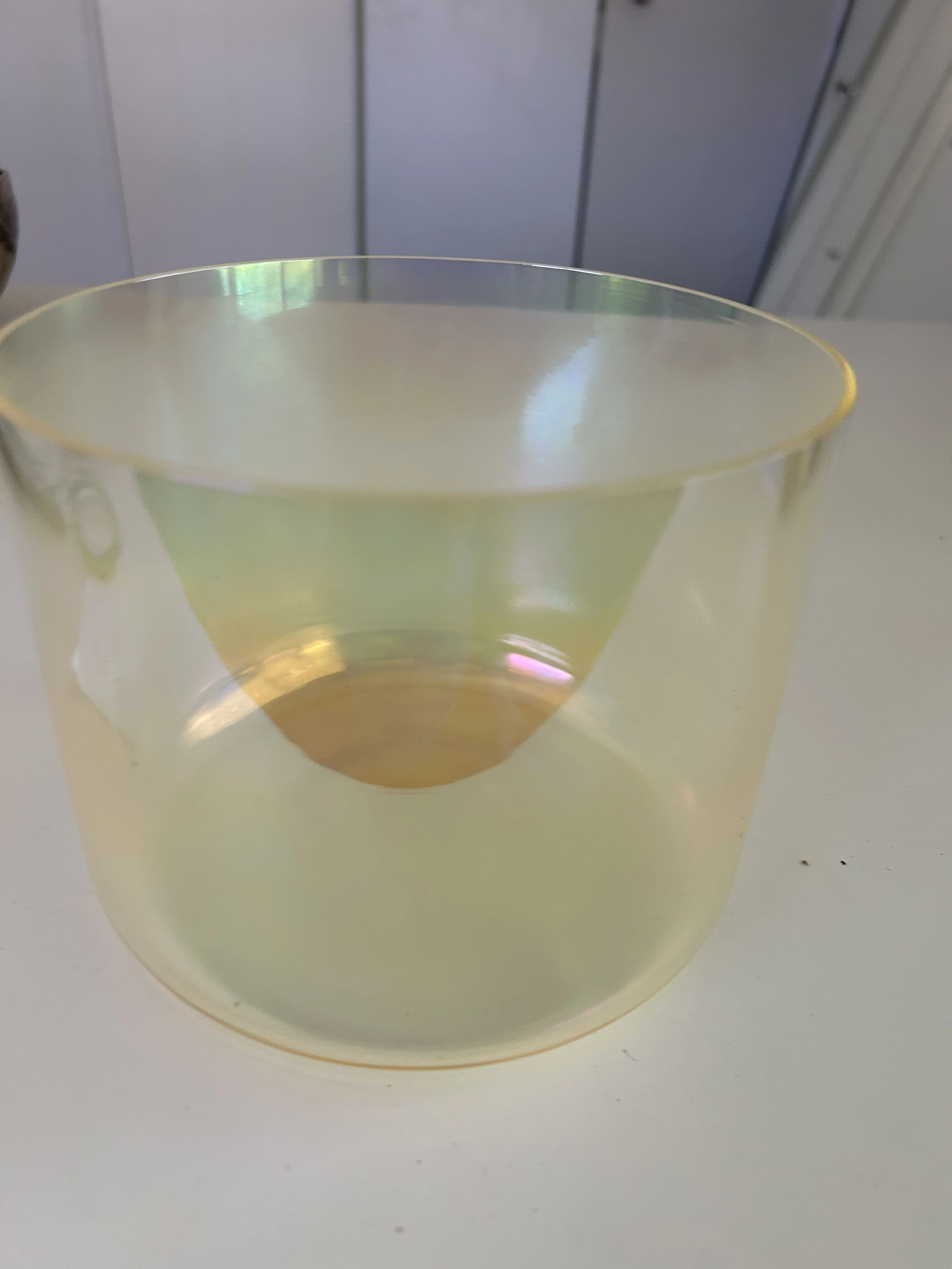 6.25 Inch Crystal E4 One Of A Kind Singing Bowl CUSTOM-0002 - Image 12