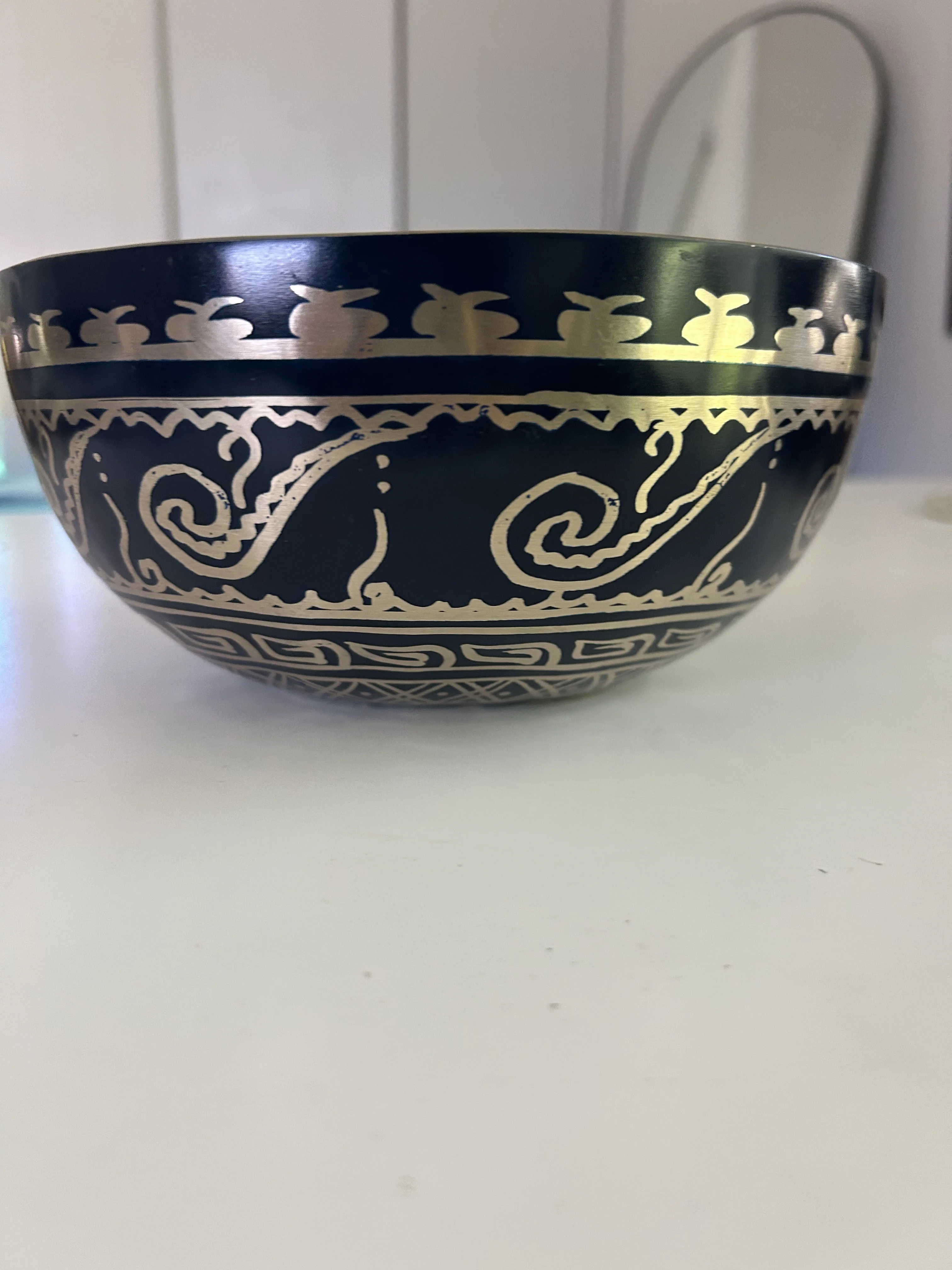 8.25 Inch Bronze C Sharp 3 One Of A Kind Singing Bowl CUSTOM-0004 - Image 15