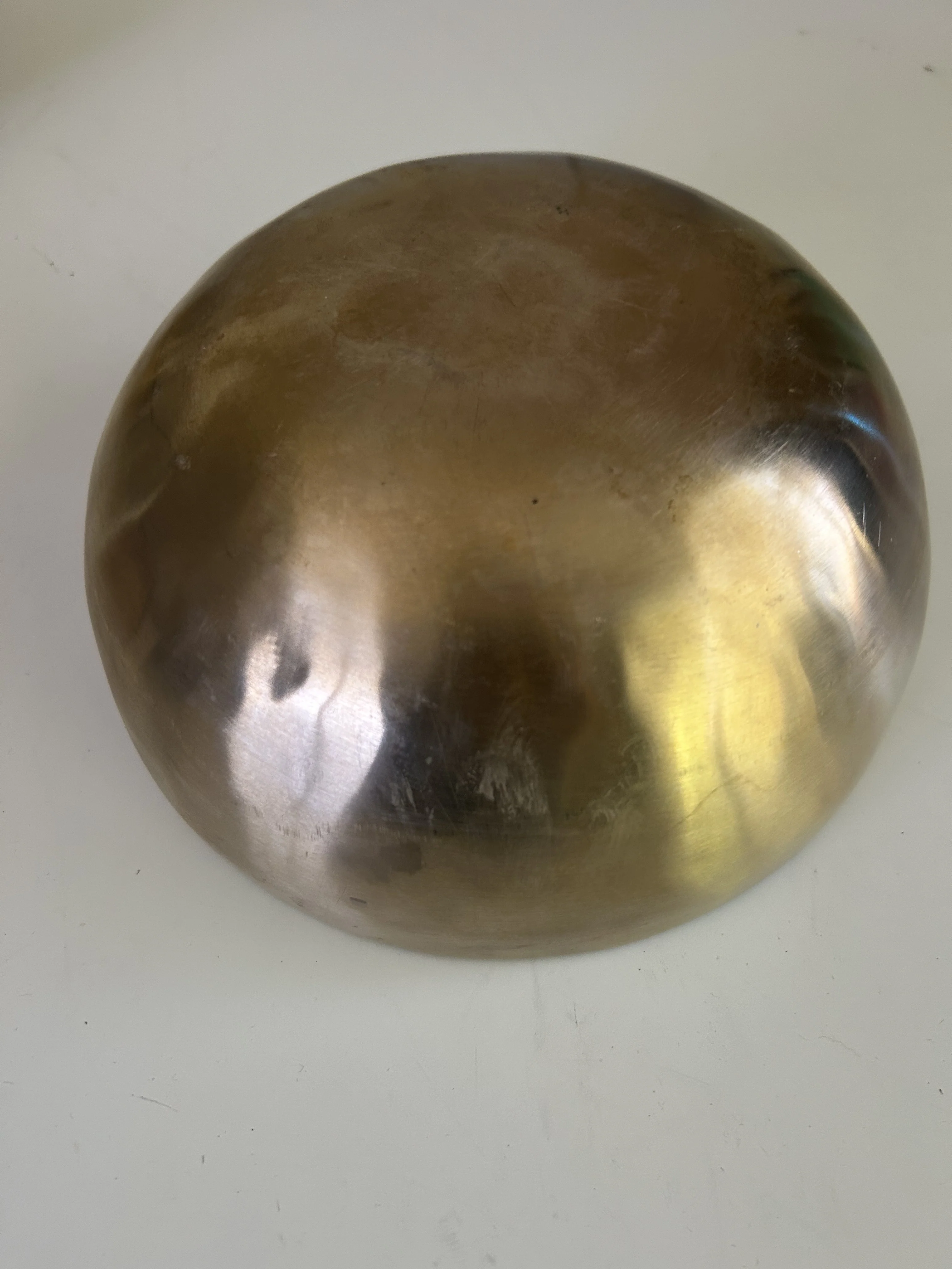 8.6 Inch Bronze D3 One Of A Kind Singing Bowl CUSTOM-0013 - Image 13
