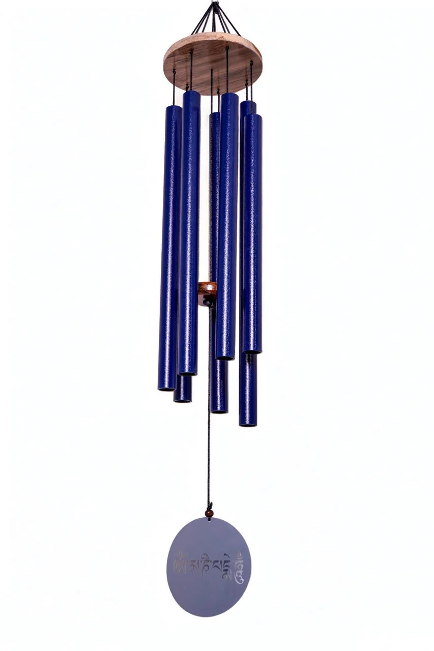 Blue Serenity Wind Chime: Memorial Day - Image 5
