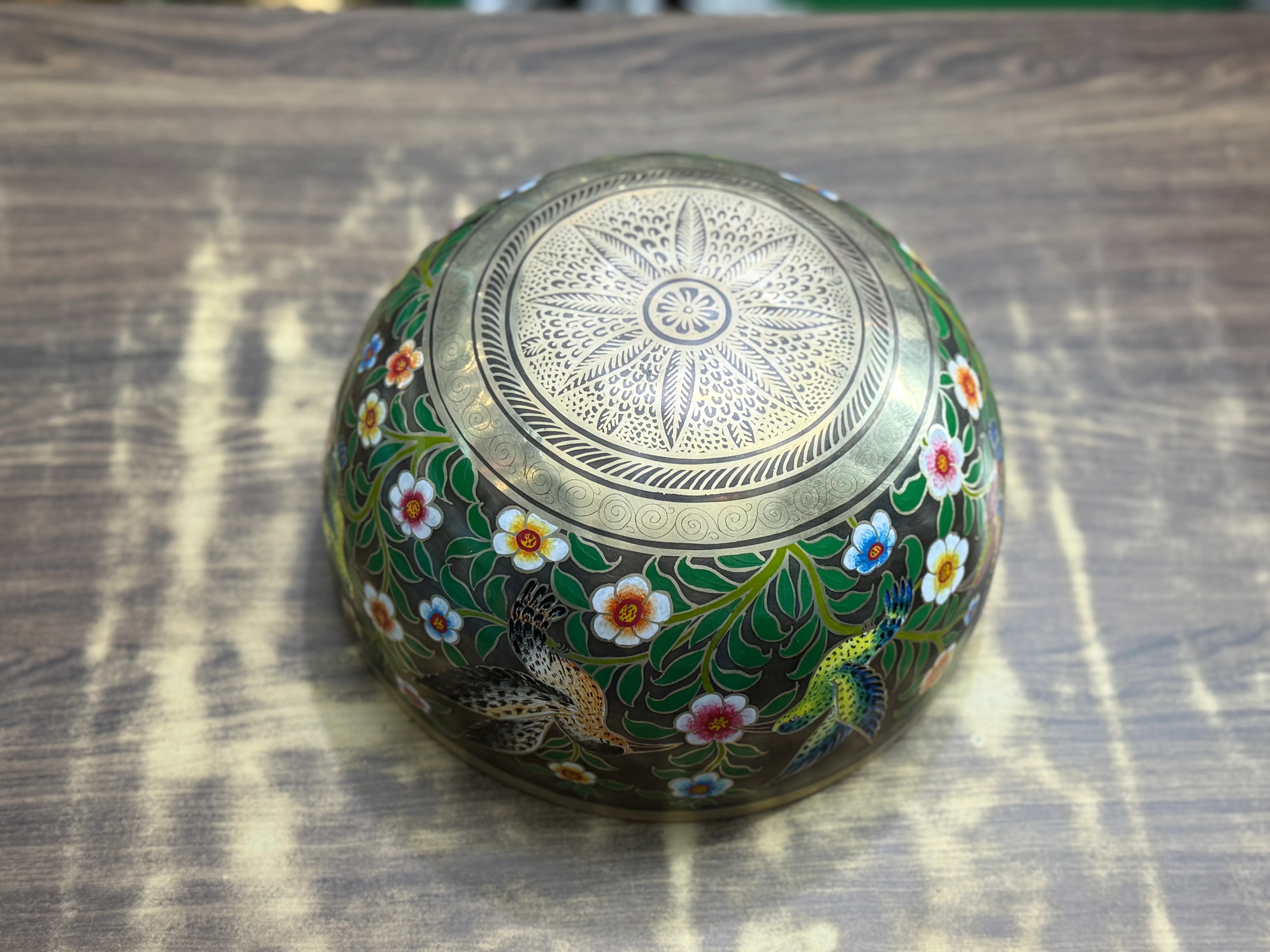 The Hummingbird's Garden. 8.5 Inch Hand-Painted Singing Bowl. Limited Edition Run - Image 51