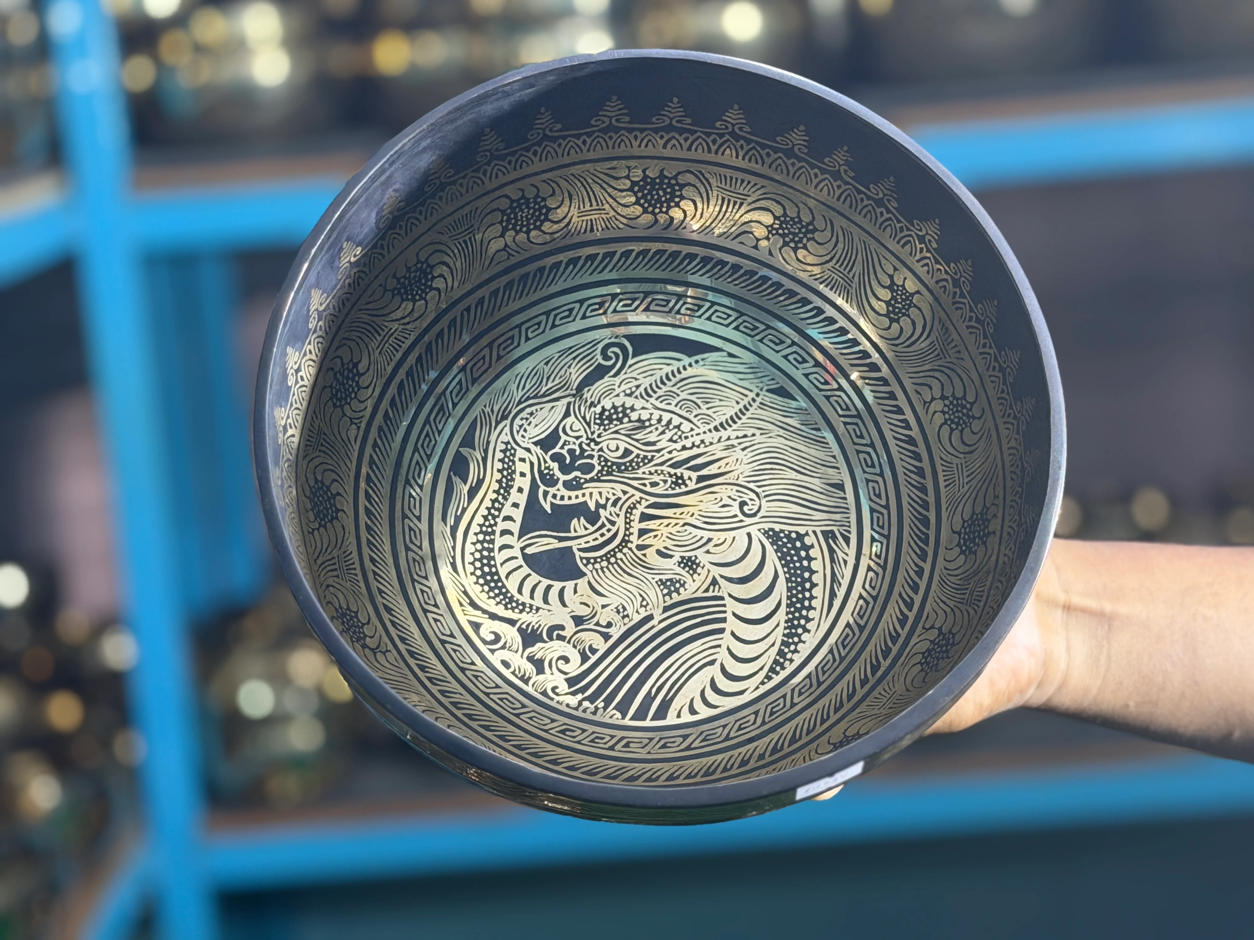 9.8” D and D# Tone 3rd Octave Bronze 01034 - Image 2