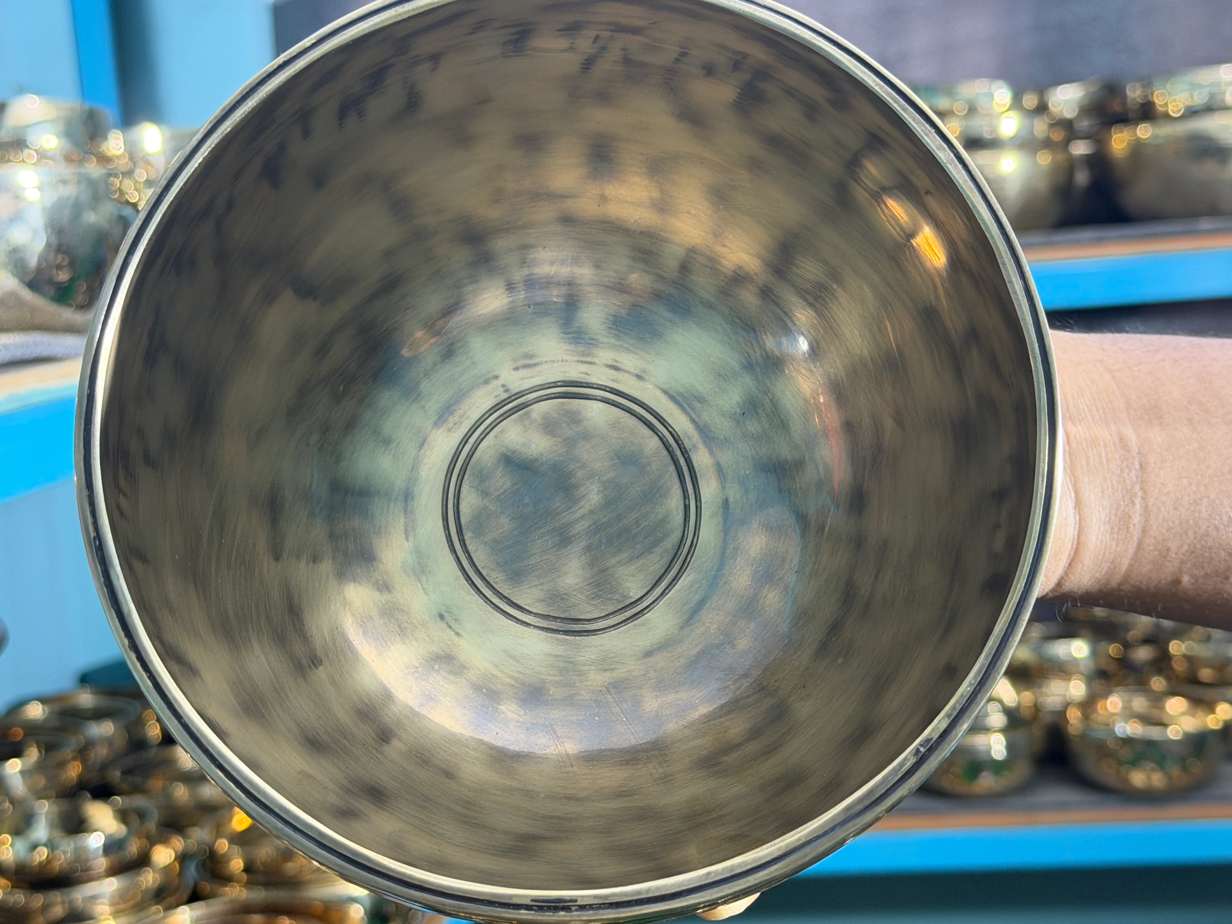 7.1" B Tone 3rd Octave Bronze 01087 - Image 13