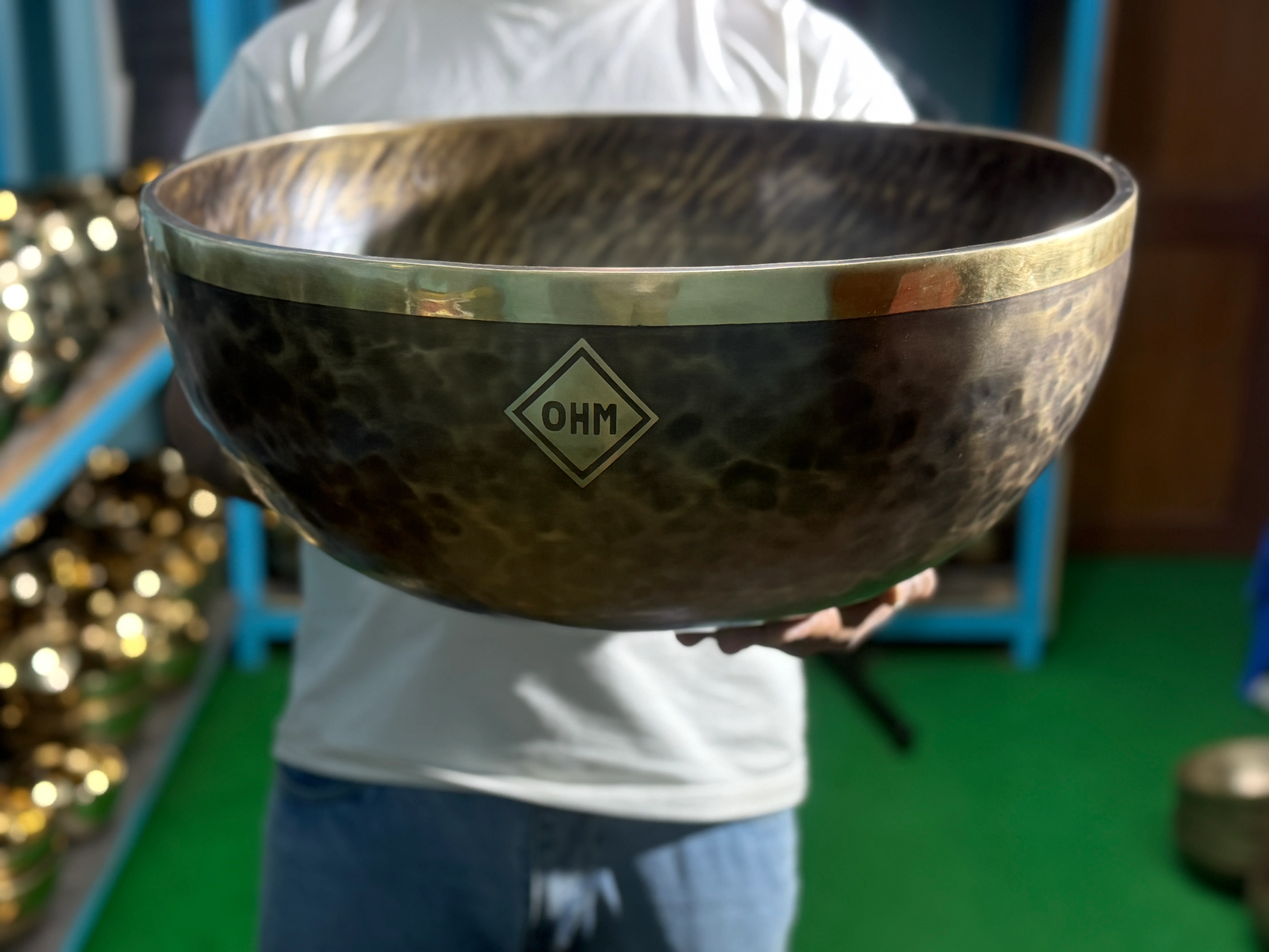 Second Song Collection: 20 Inch Makers Mark Foot Bowl: Stand Inside Your Singing Bowl - Image 16