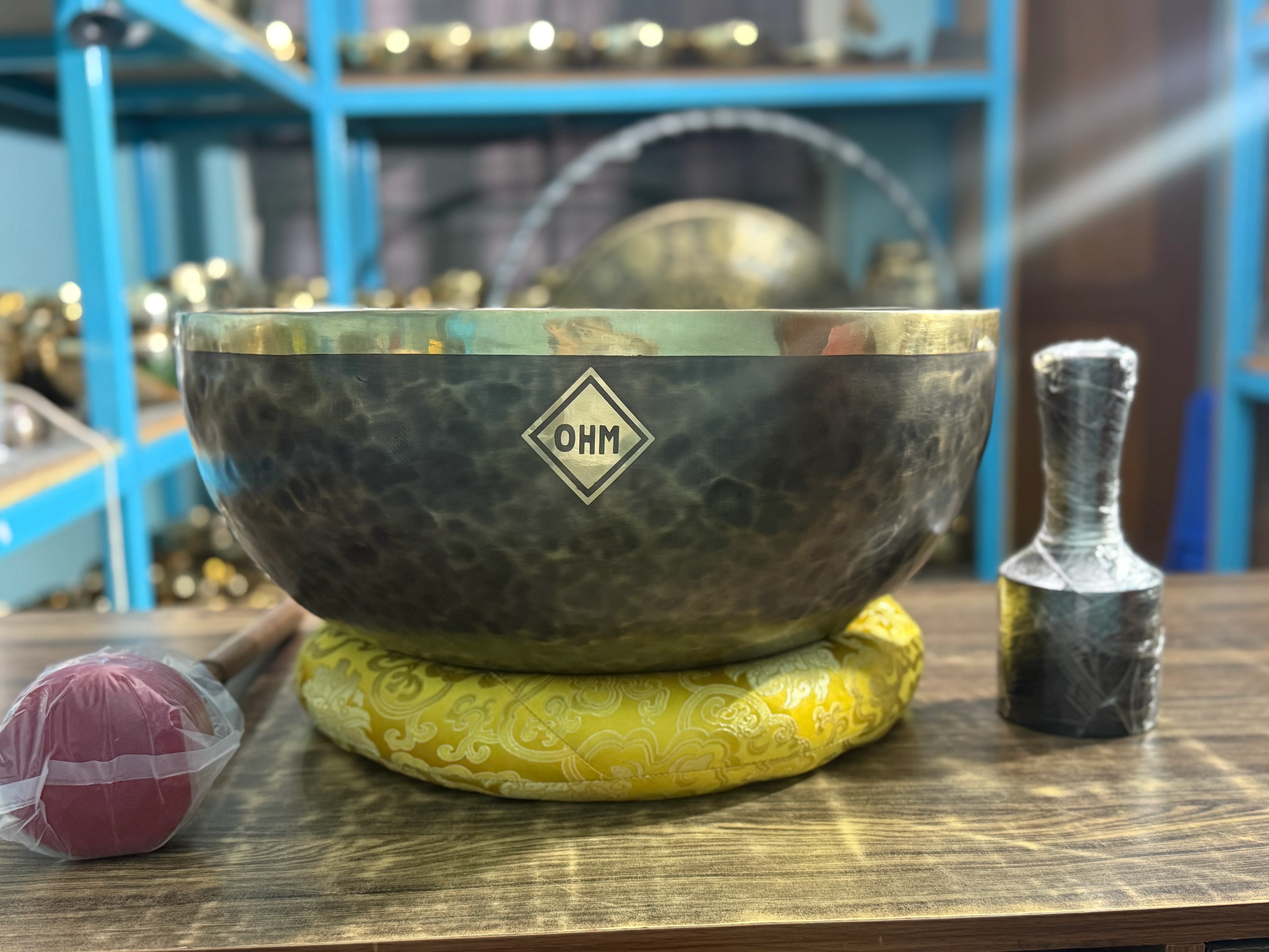 Second Song Collection: 20 Inch Makers Mark Foot Bowl: Stand Inside Your Singing Bowl - Image 17