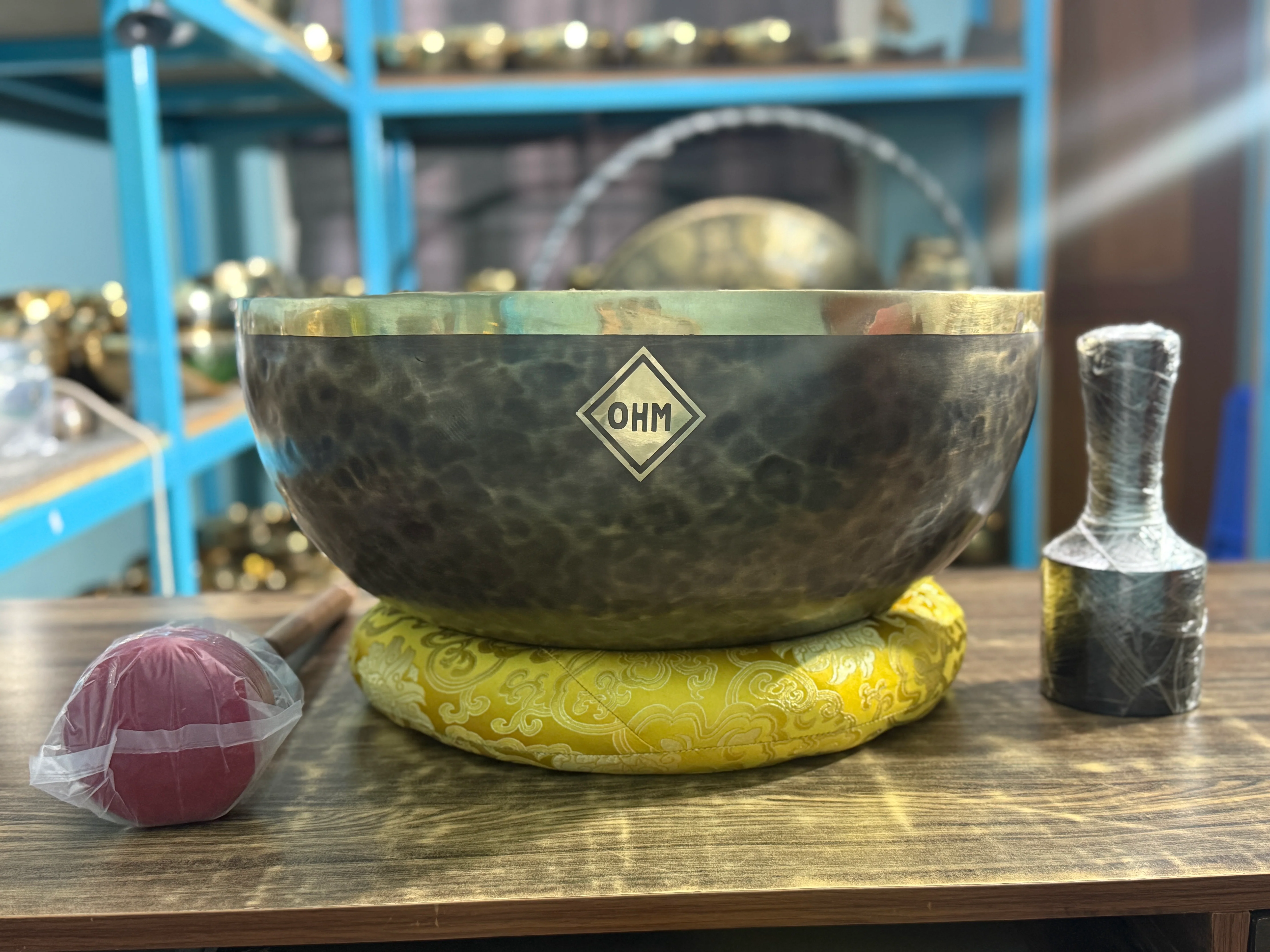 Second Song Collection: 20 Inch Makers Mark Foot Bowl: Stand Inside Your Singing Bowl - Image 18