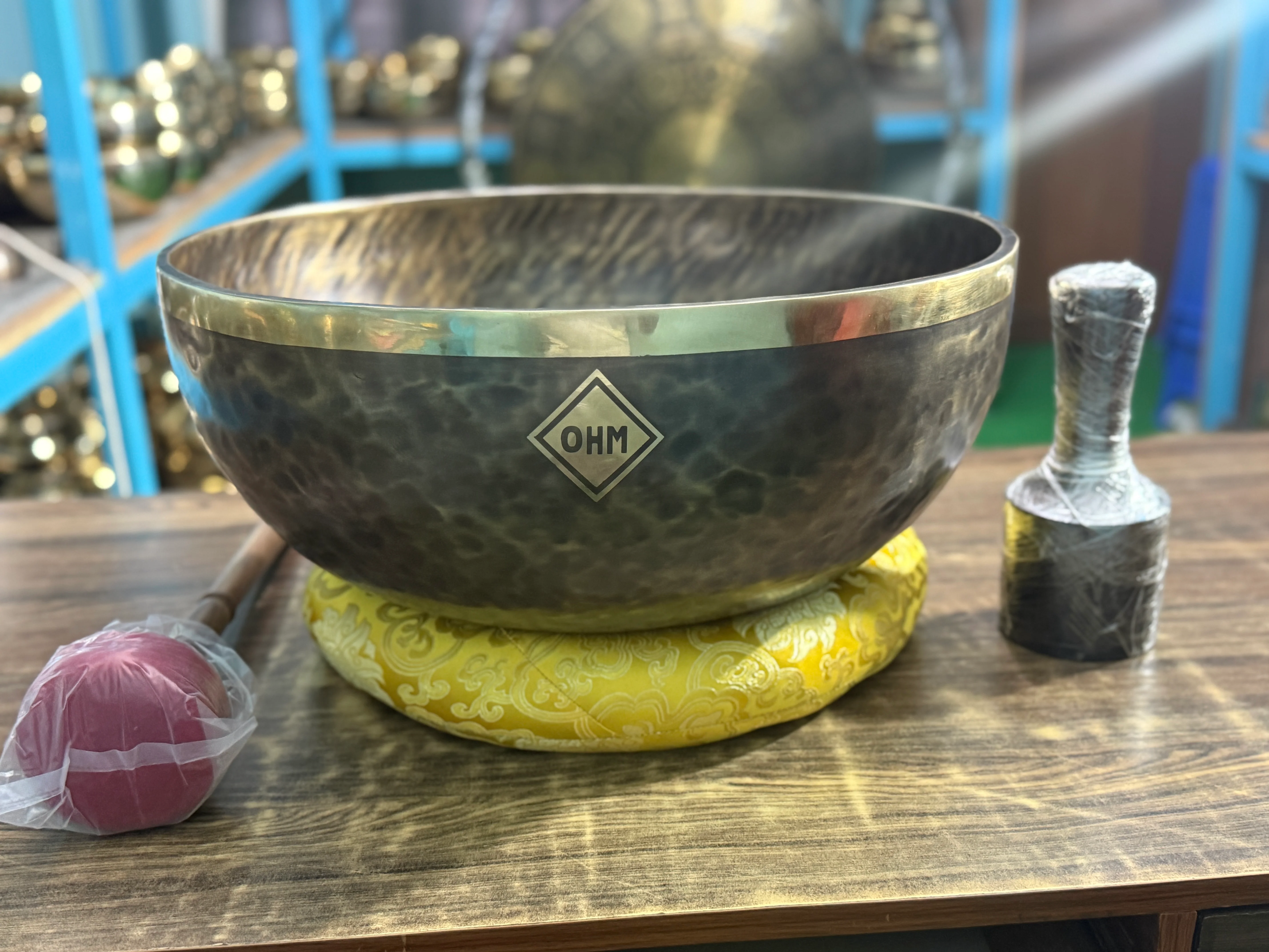 Second Song Collection: 20 Inch Makers Mark Foot Bowl: Stand Inside Your Singing Bowl - Image 19
