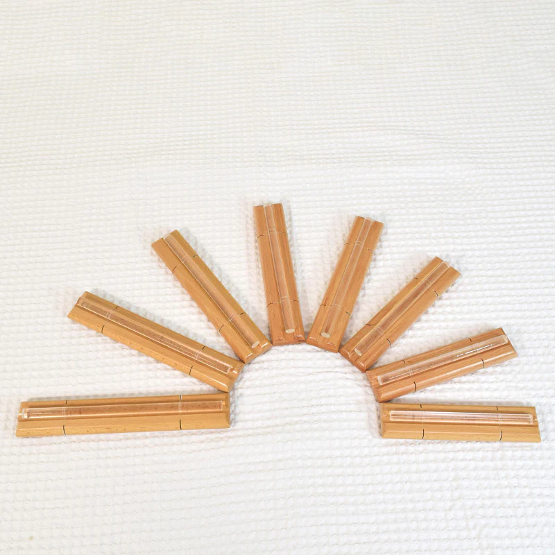 Set Of 8 Crystal Tube Chimes: 6th Octave C Major scale With High C In 7th Octave - Image 6