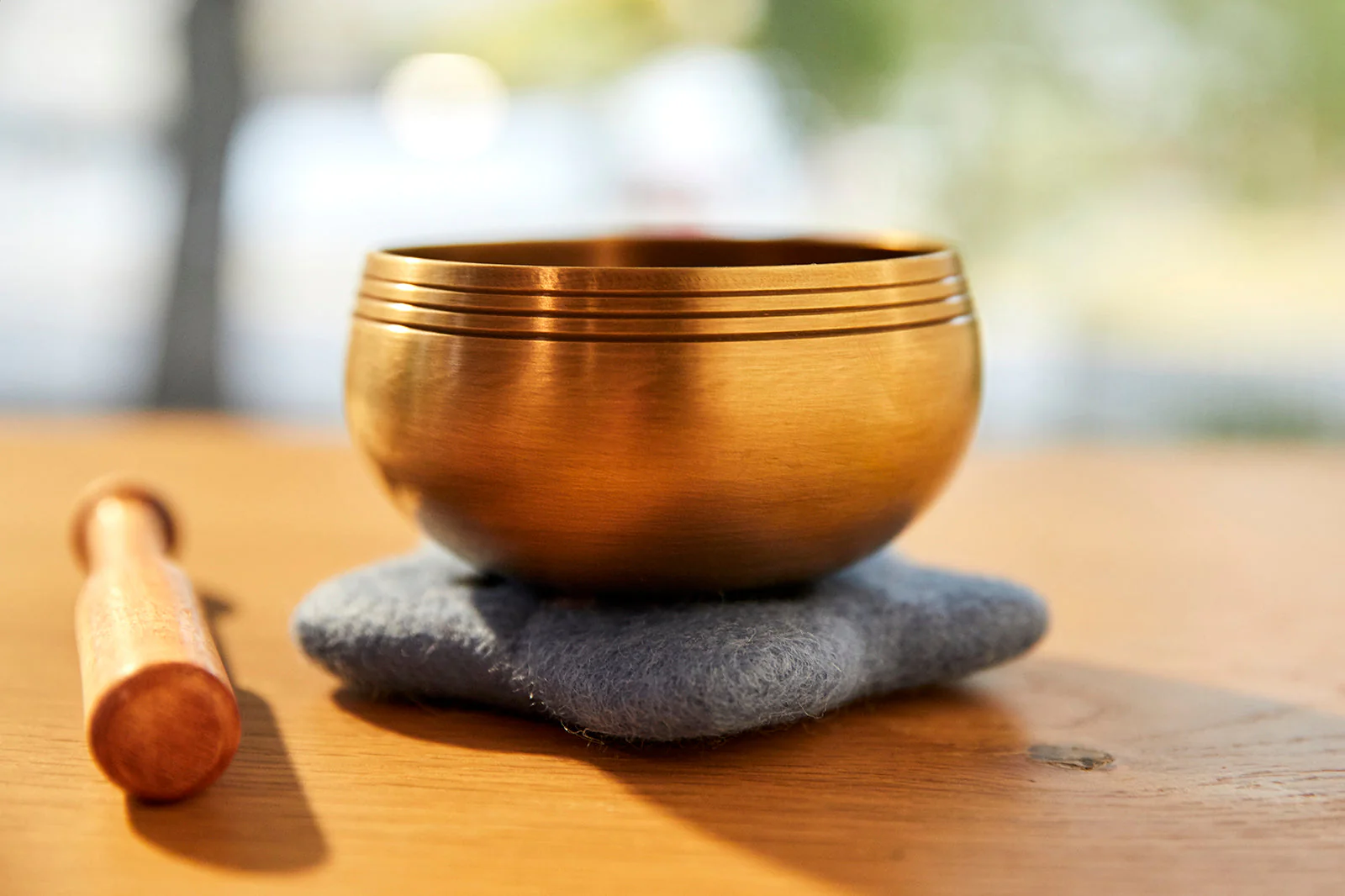 Skye: 3.5 Inch Bronze Singing Bowl Made Just For Kids Mindfulness Special Design Cushion - Image 8