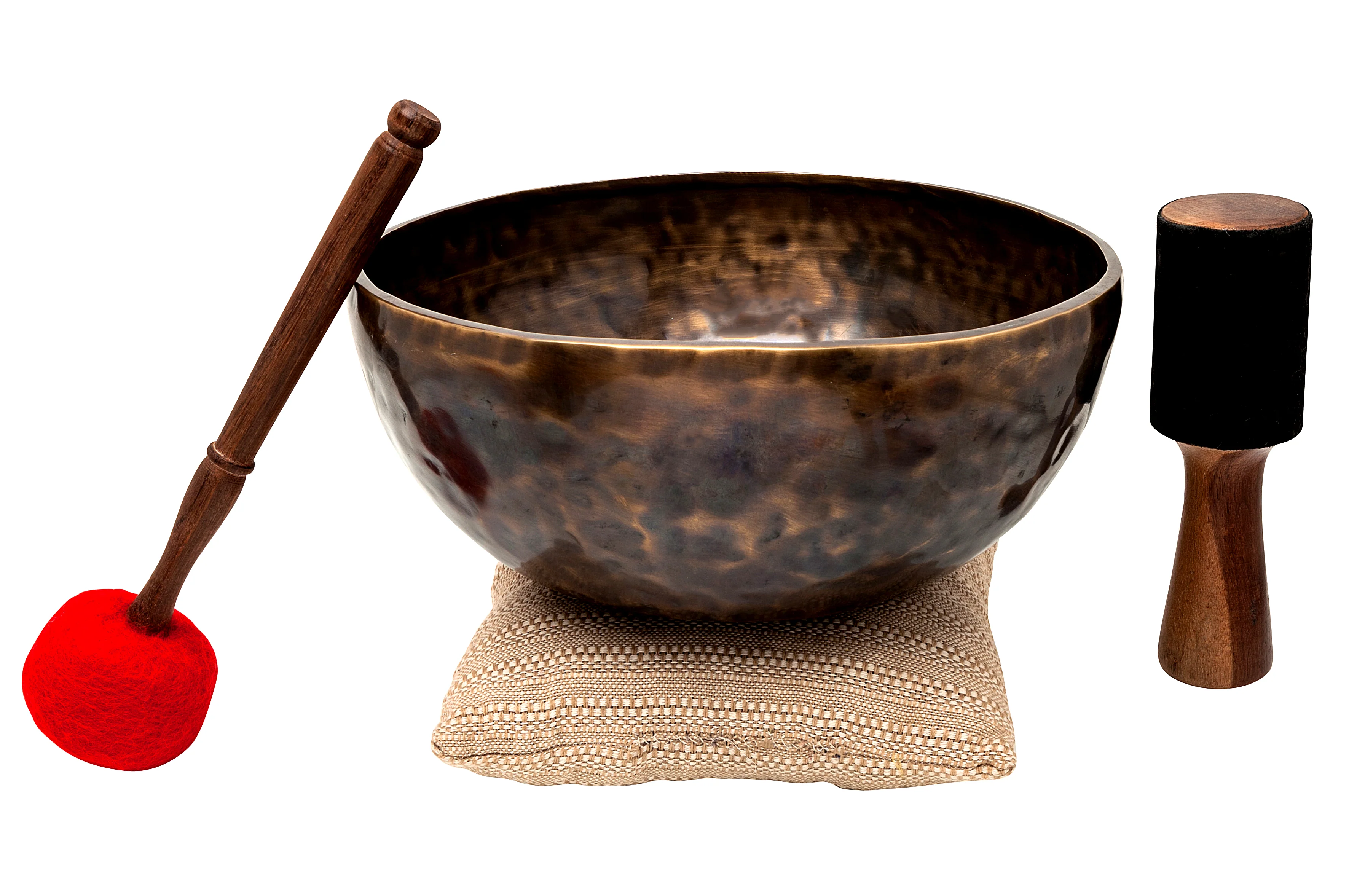 The Jupiter Bowl: Large 12 Inch Handmade Bronze Singing Bowl From Nepal - Image 7