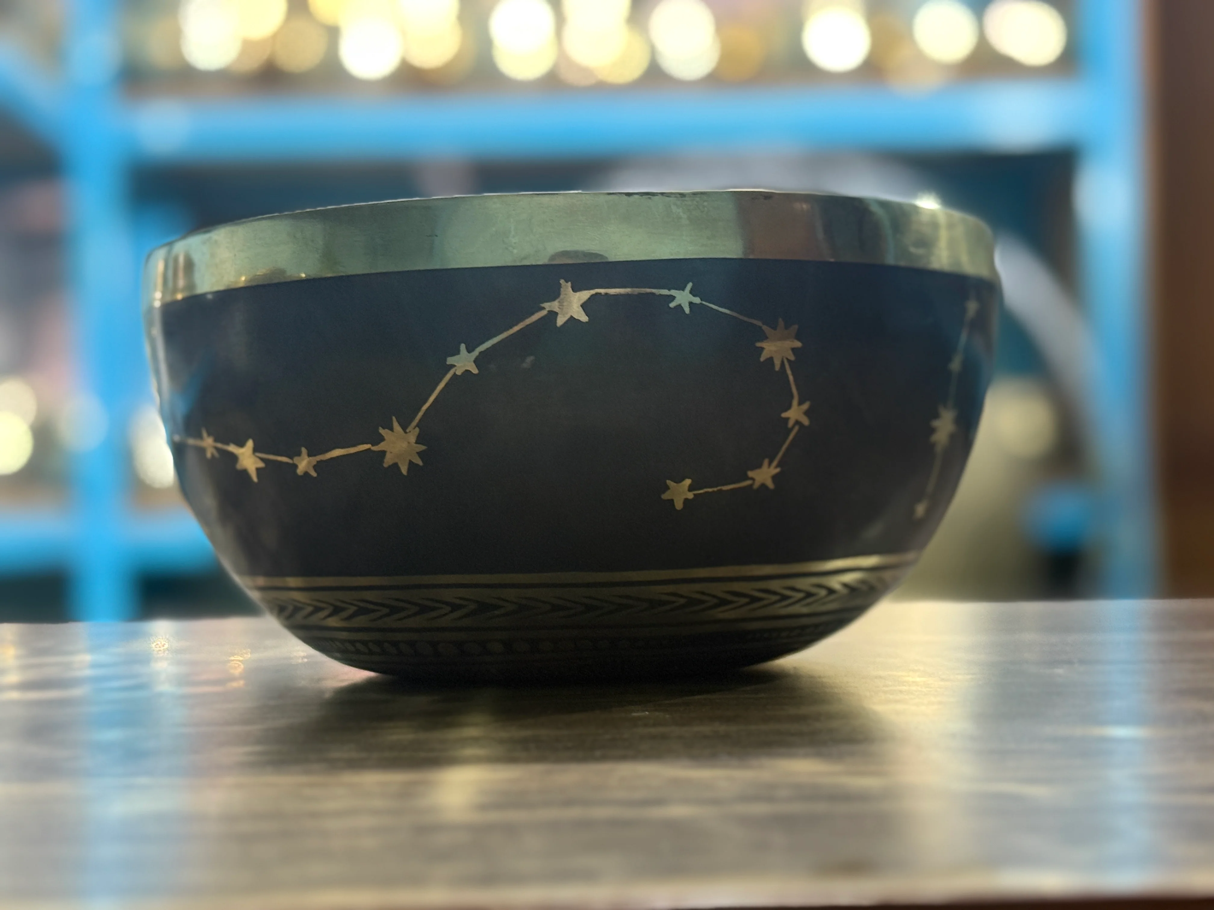 The Scorpio Singing Bowl - 9 inch Large | Handmade In Nepal - Image 7