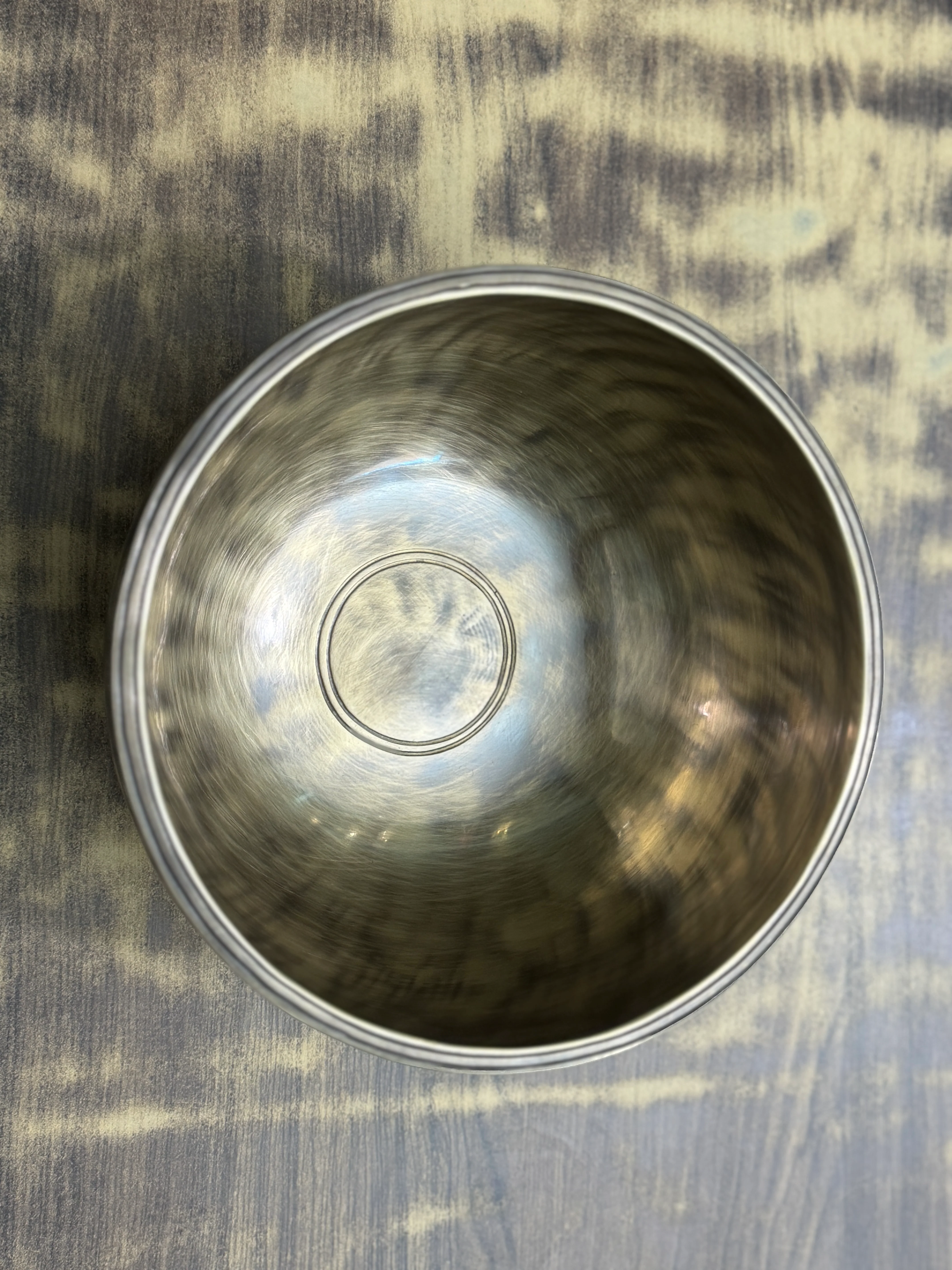 The Ohm Deep Rim Bronze Trio: 12in, 8.5in, 6in Extra Thick Rim Three Bowl Set - Image 5