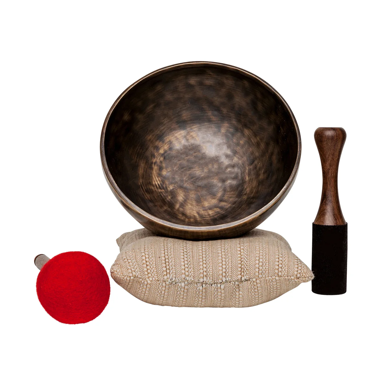 The Saturn Bowl: 9 inch | Handmade Bronze Singing Bowl From Nepal - Image 4
