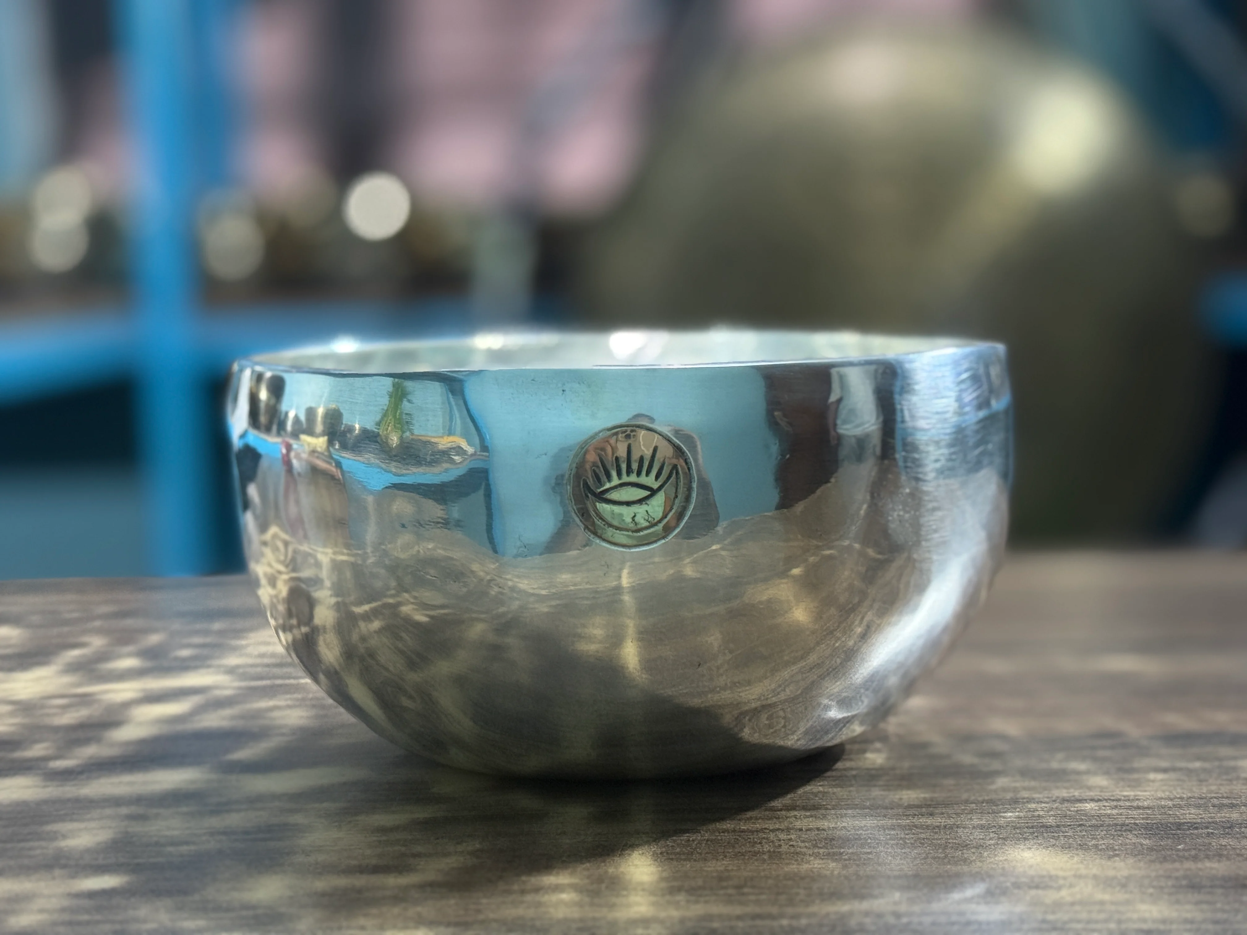 The Silver Singing Bowl: 7 inch | Silver Plated Singing Bowl - Image 12